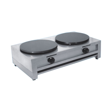 Professional Commercial Stainless Steel Gas Crepe Maker for Restaurant Use