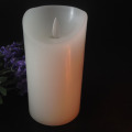 実質のパラフィンワックスのリモート・コントロールは結婚式の装飾のための柱の蝋燭を導きました