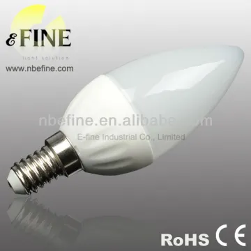 E14 led bulb candle light