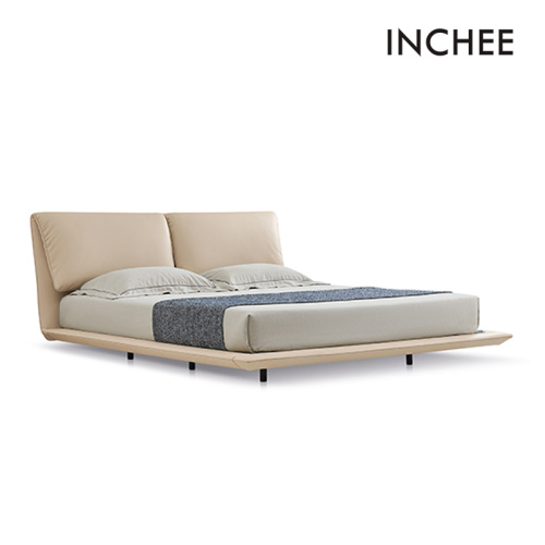 Microfiber Soft Bed Comfortable Contemporary Beds For Bedroom Manufactory