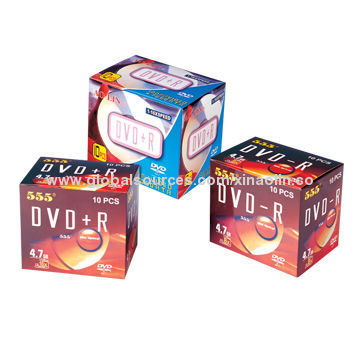 Blank DVD Discs with 8/12/16x Recording Speed