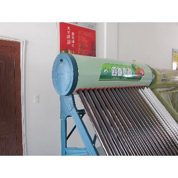 solar water heater with silver titanium coating vacuum tubes