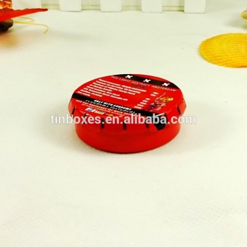 Romantic Condom tin box for wedding gift