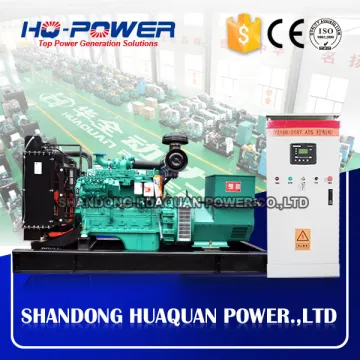 china made 80kw self running power fuel less generator