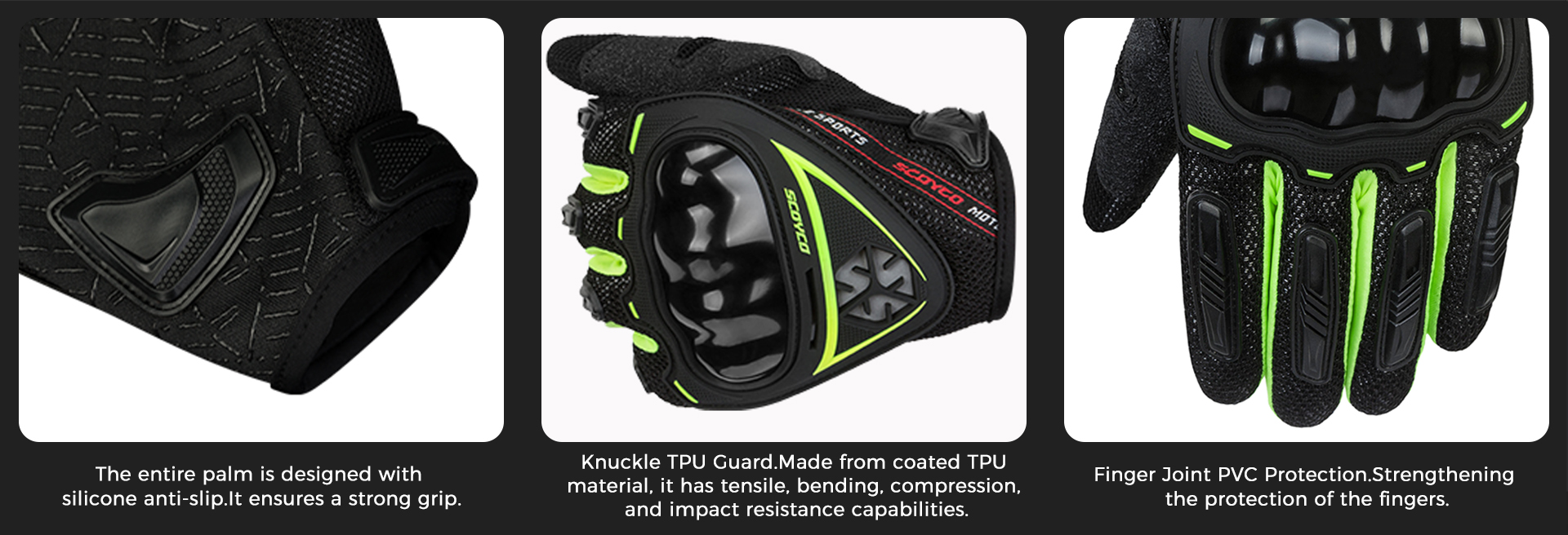 street motorcycle gloves
