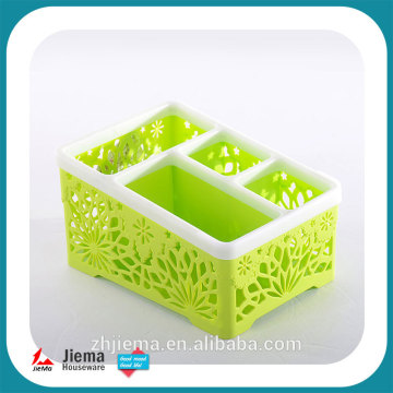 4 Slots Desktop make up storage box Plastic makeup organizer