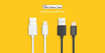 8Pin USB Charge/Sync data cable pvc plastic cable