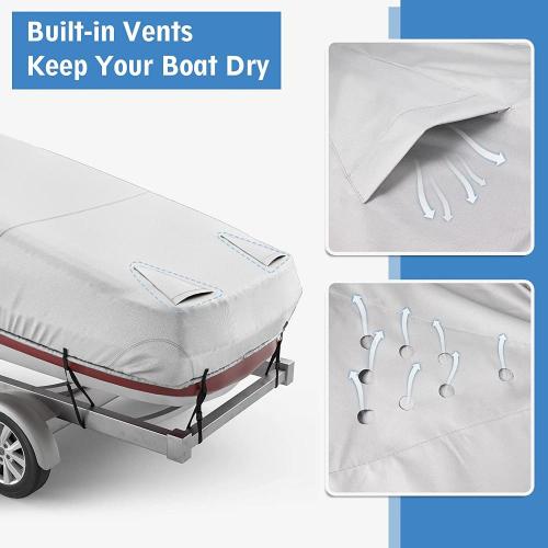 Trailerable Boat Cover Boat Cover 600D polyester Factory