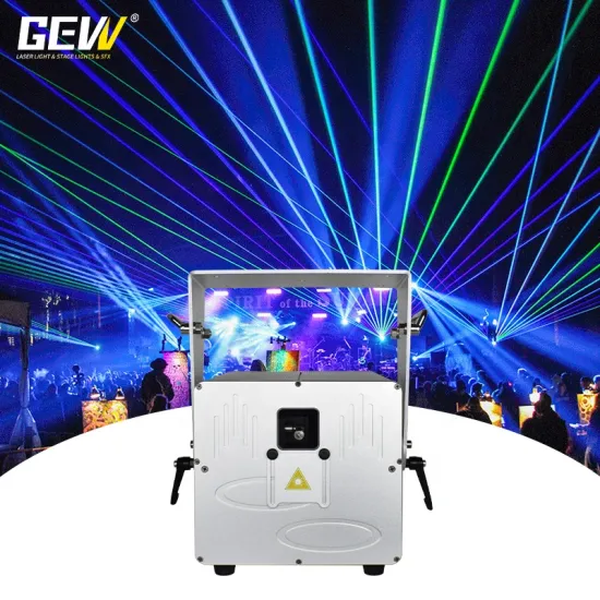 High Performance IP65 10W RGB Animation Laser Light