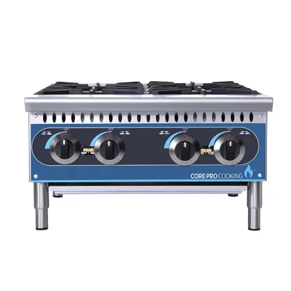 Commercial Customized Professional Countertop Gas Cooker Stove 4 Burner