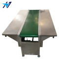 Bilateral stainless steel table short belt line