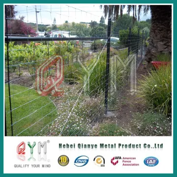 High Tensile Hinge Joint Galvanised Goat Farm Fencing