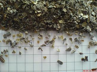 Expanded vermiculite