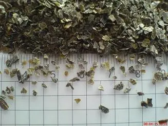 Expanded vermiculite