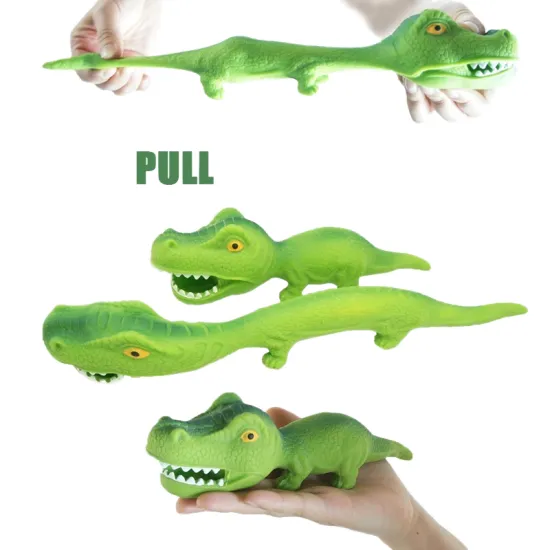 Original Design Non-Toxic Rubber Dinosaur Sensory Toys: Perfect Gifts for Boys and Girls