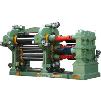 CE Certified High Configuration 4 Rolls Rubber Calendar Machine