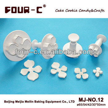 Hydrangea plunger cutter for pastry , fondant making