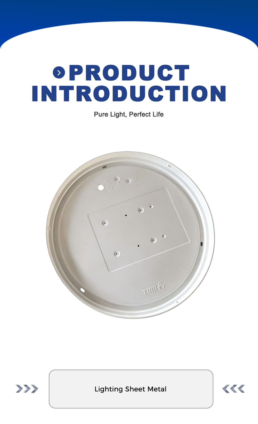 Round LED Lamp Chassis x