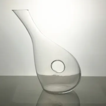 handle crystal wine glass decanter