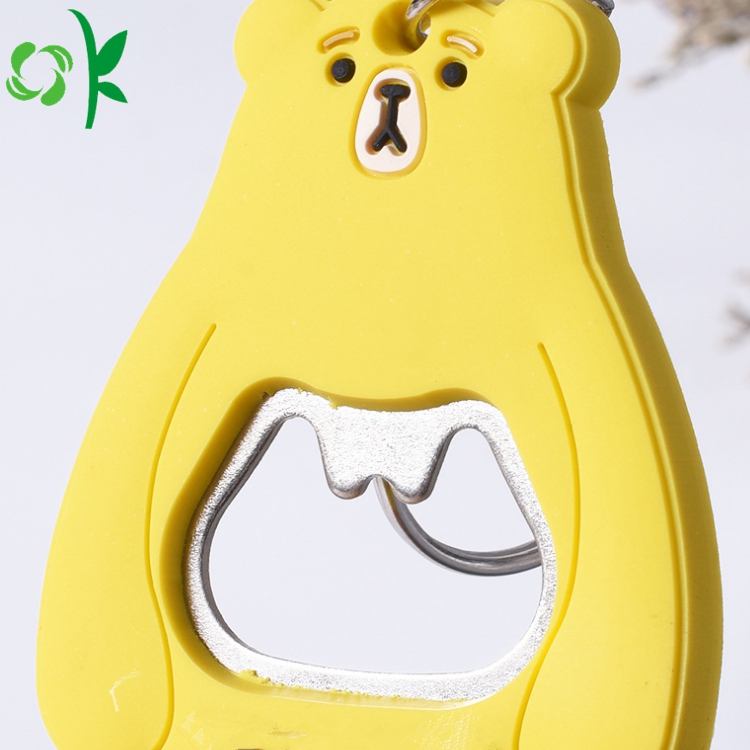 Multicolor Design Silicone Beer Bottle Opener for Promotion