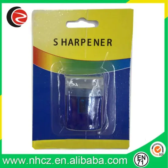 Mini Blue Square sharpener