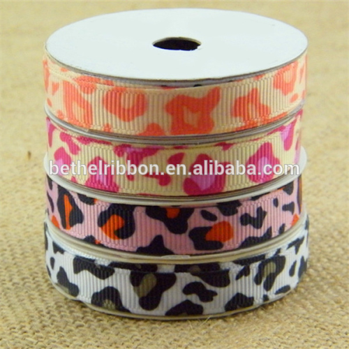 Lovely cheap animal printed ribbon