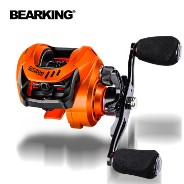 New 3+7 Fishing Scroll 6.5: 8KG Max Drag Magnetic Brake Baitcaster Reel
