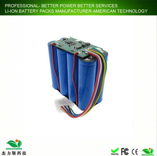 Factory price 14.4V 5.2Ah Lifepo4 battery pack rechargeable battery pack for power tools