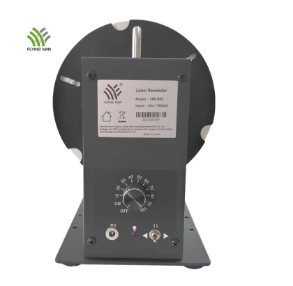 Flying Man Automatic Label Rewinder Machine