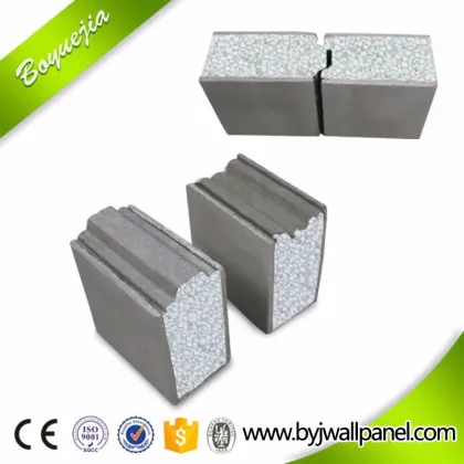 Upscale Villa lightweight interior wall partition with EPS cement sandwich board