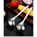 Stainless steel large soup spoon for household use