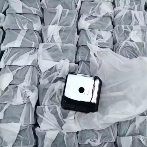 Black Weighted Round Plastic Base