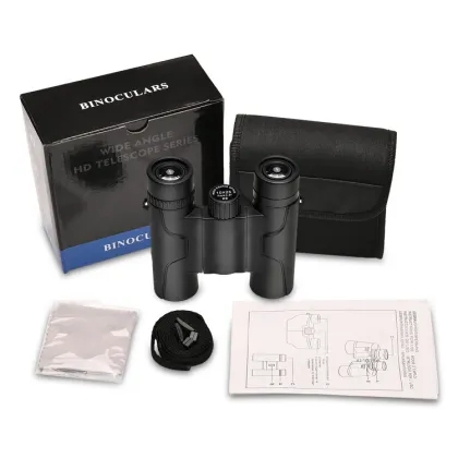 BINOCK OEM Color Binoculars 10x25: Kids' Professional Telescopes with Harness