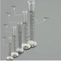 25ml 50ml Laboratory Round Base Glassware Measuring Cylinder