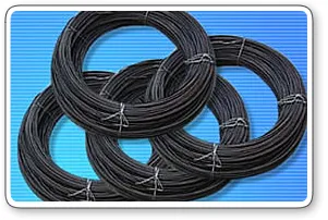 black  iron  wire