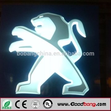Vacuum Forming Car sign and name / LED car Sign and name