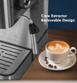 Máquina de café de café espresso profesional