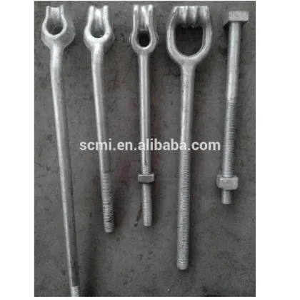 OEM/ODM Galvanized Steel triple eye thimble eye rod