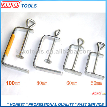 mini light steel C G F clamp for carpenter wood working