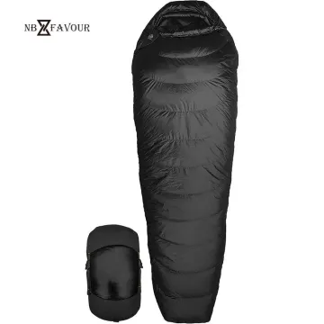 Four Seasons Waterproof 1200g Filling Compact Duck Down Mummy Sleeping Bag