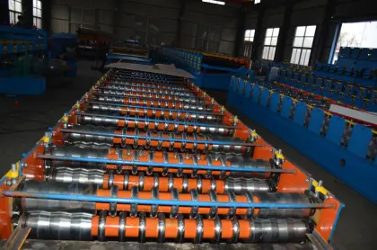 Colored Steel Tiles Cold Forming Machine