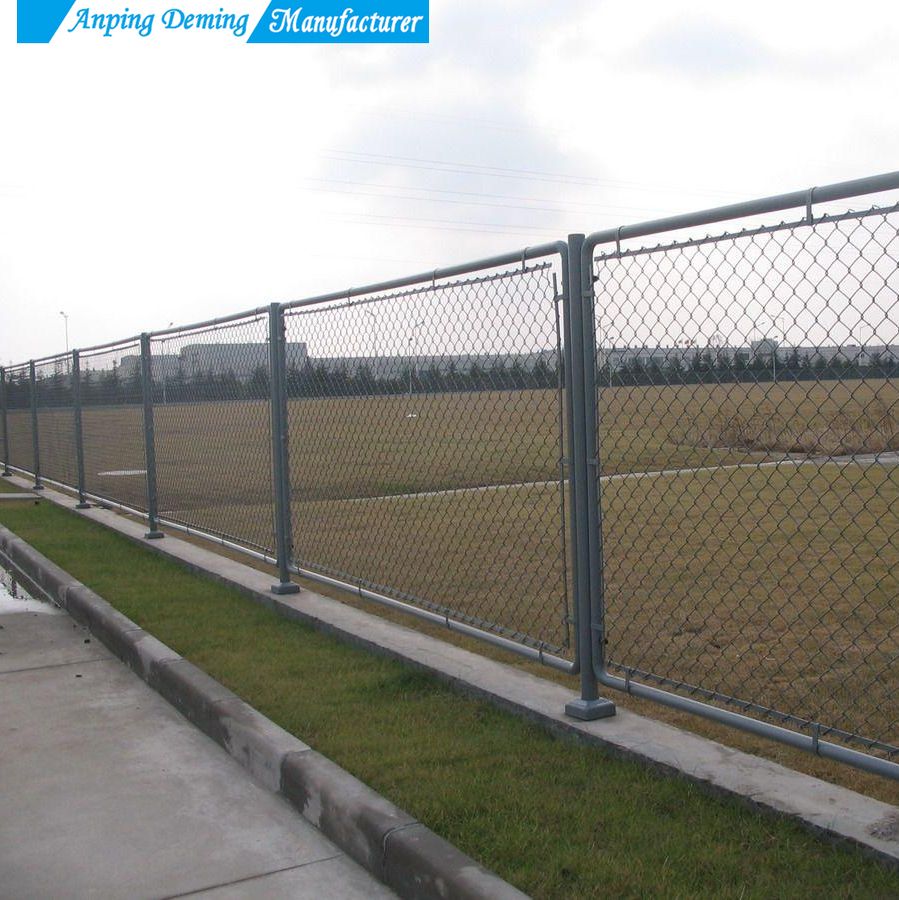 Good Quality Hot Dip Galvanized Chain Link Fence