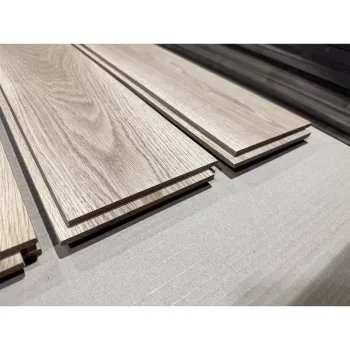 Modern White Oak Wood Planks with Tongue and Groove for Home Decor