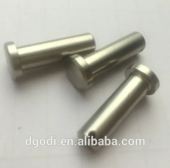 stainless steel clevis pin with hole, stainless steel pin with head