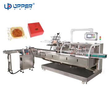 Automatic Food Carton Packing Machine with Mini Sachet Printer and Auto Feeder