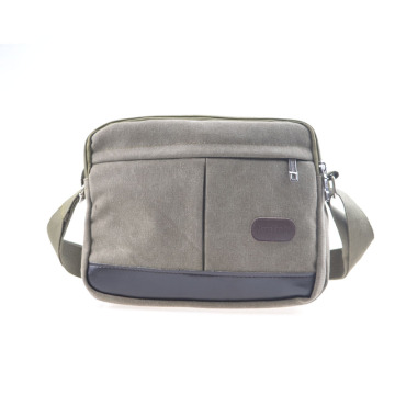 Male Casual Outdoor Travel Sport Zipper Solid Colors Vintage Canvas Men's Crossbody Bag Shoulder Messenger Bags Handbag