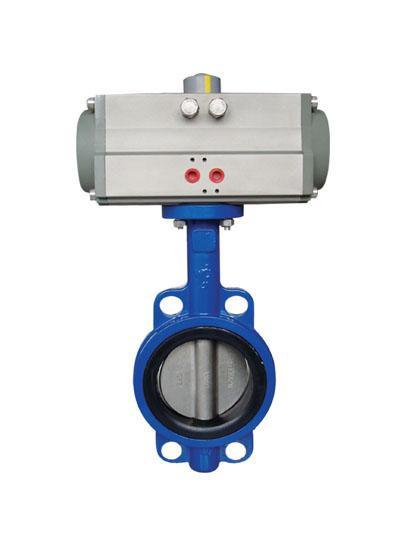 DN50-300 Pneumatic butterfly valve