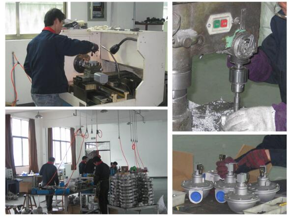 Machining & testing of DMF-Z-62S electromagnetic pulse valve For Ceramic Fiber Dust Collector