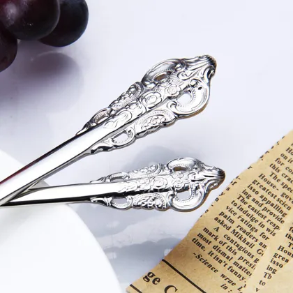 Royal Stainless Steel Silver Tableware Set