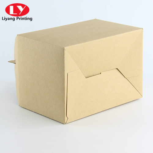 Take away food kraft paper lunch box